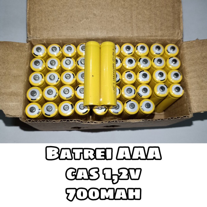 BATERAI AAA CAS CHARGE 1,2VOLT - 1PCS