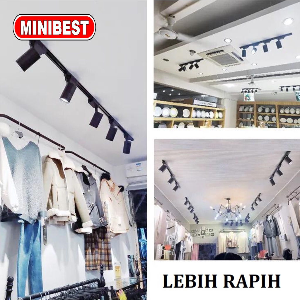 [NEW] LAMPU LED MURAH REL TRACK LED SOROT LAMPU SOROT TRACKLIGHT REL SPOTLIGHT 20W / 30W