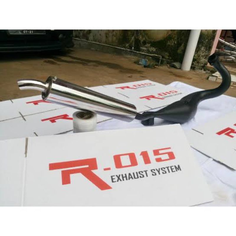 KNALPOT STANDAR RACING NINJA R/RR/SS AHM SUARA GARING,GEMRINCING DAN GURIH