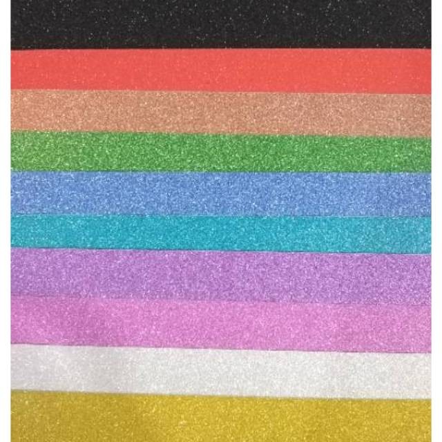 Art Karton Gliter glitter bertekstur pasir / sandpaper 20x30 cm per pc