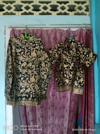 Batik Couple Keluarga Jumbo Sania Ruffle Ori Ndoro Jowi Dnt Prada Bakung