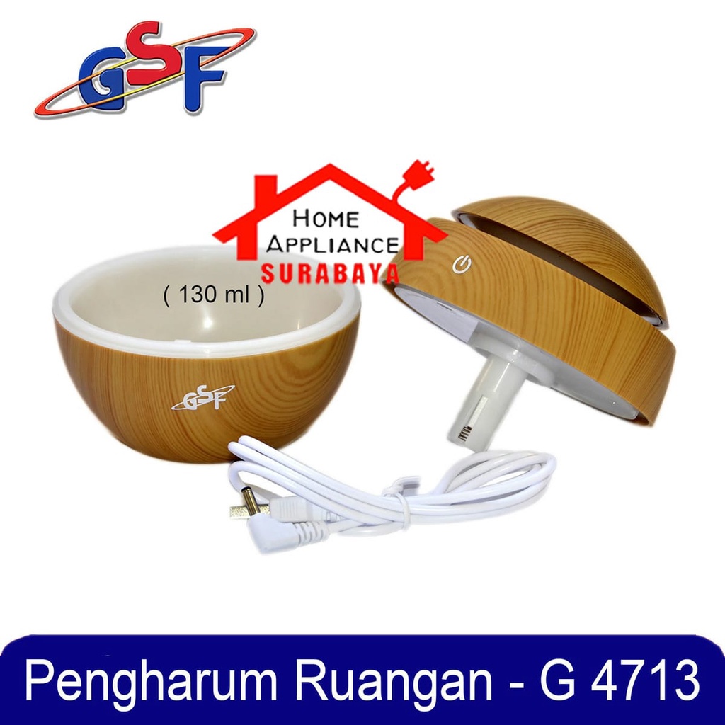 Air Humidifier Essential Aromatherapy Oil Aroma Terapi Diffuser 130 ML - Pengharum Ruangan GSF G 4713