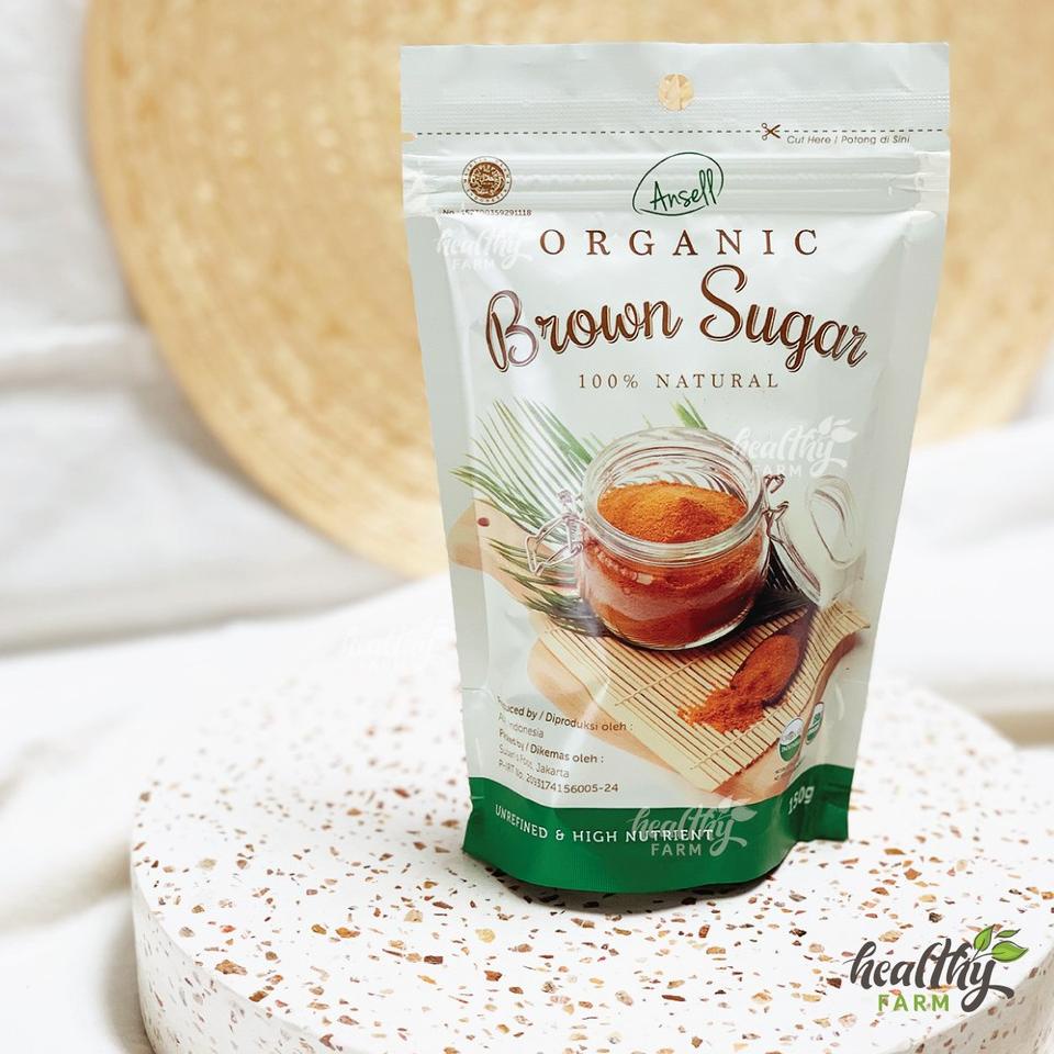 

❣ Brown Sugar Organic Ansell / Gula Merah Organik / Coconut Sugar / Nira Kelapa / Palm Sugar Organik