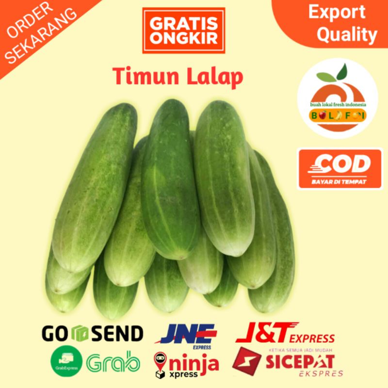 

TIMUN CUCUMBER LOKAL PER 500gr