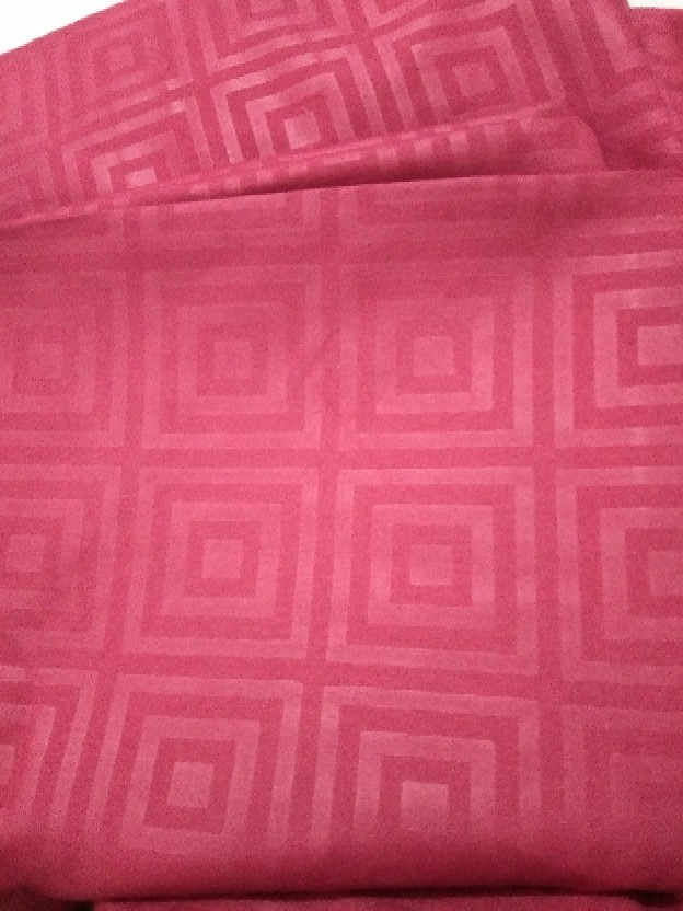 Monalisa Sprei Polos Jacquard 120x200 Warna Marun / Merah Hati