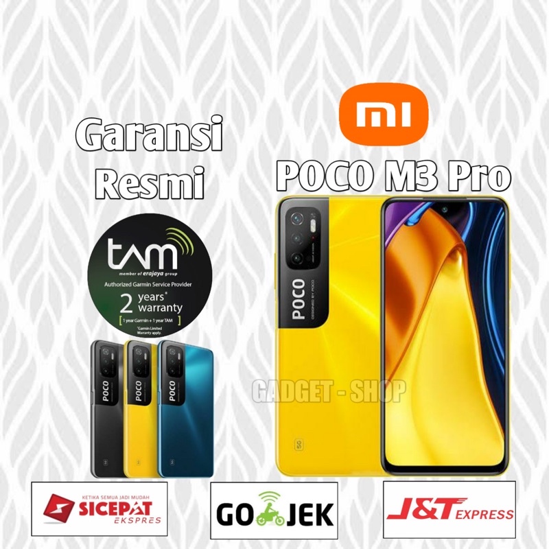 POCO M3 PRO 5G 6/128 4/64 garansi resmi tam✅