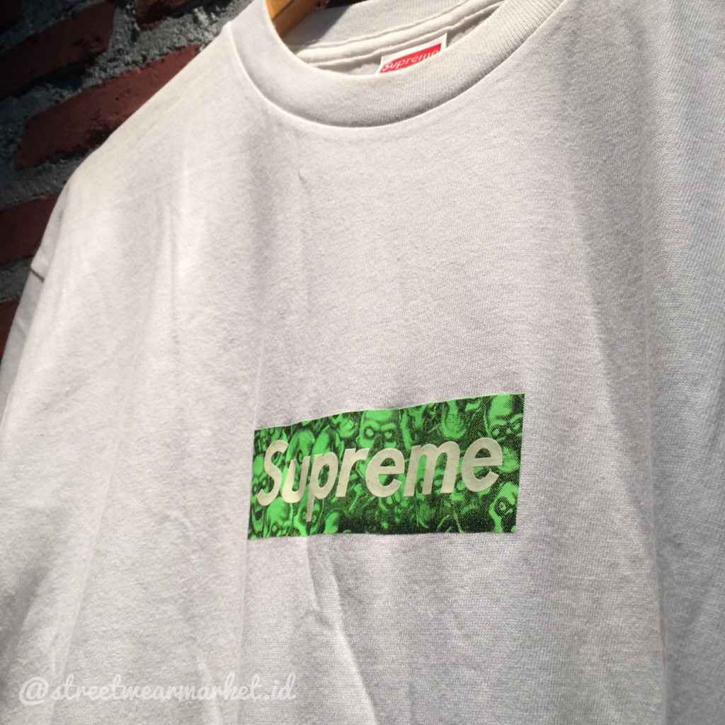 supreme skull tee