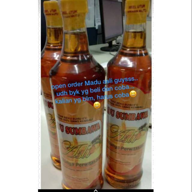 

Madu asli sumbawa 650ml