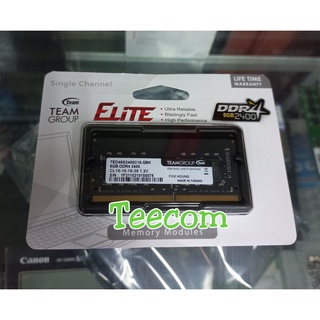 Memory Ram Laptop Team Elite Sodimm DDR4 8GB PC2400
