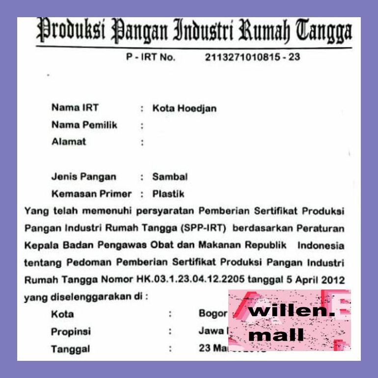 

Wil4Sbu Sambal Kota Hoedjan - Ikan Gabus Pedas Asin Bud0Elw