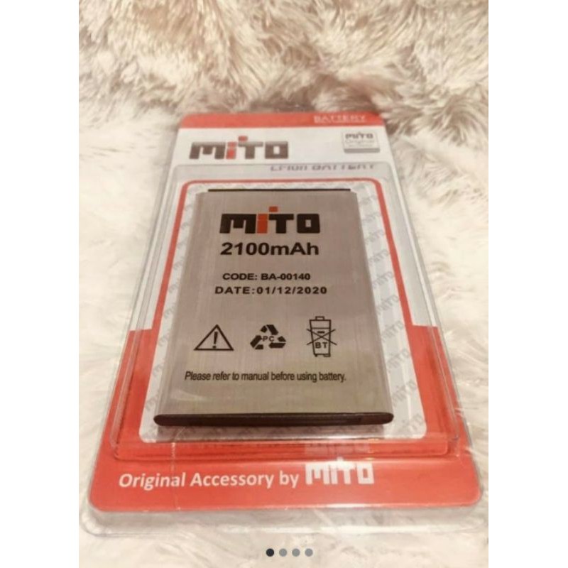 BATERAI MITO Z1 A37_BA 00140 2100Mah orihinal oem packing mika