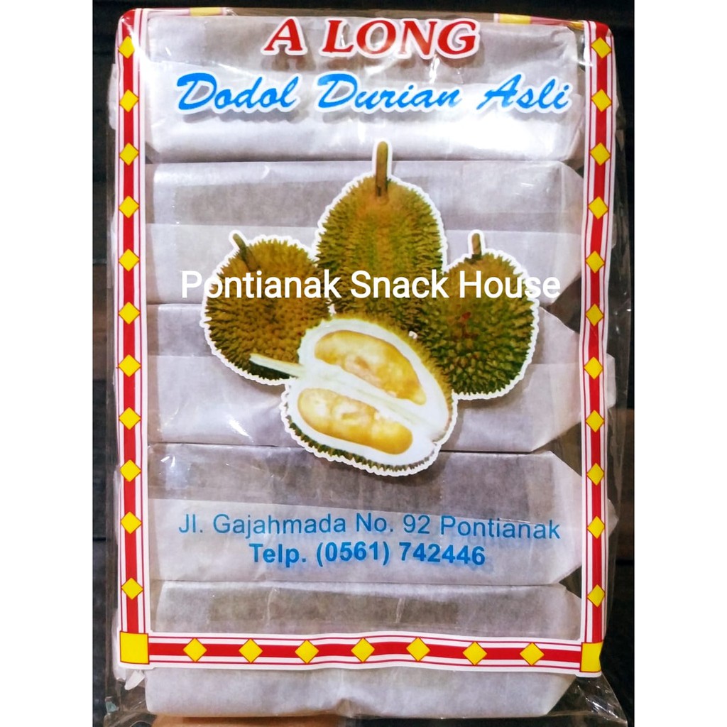 

Dodol Durian Along Pontianak ukuran BESAR