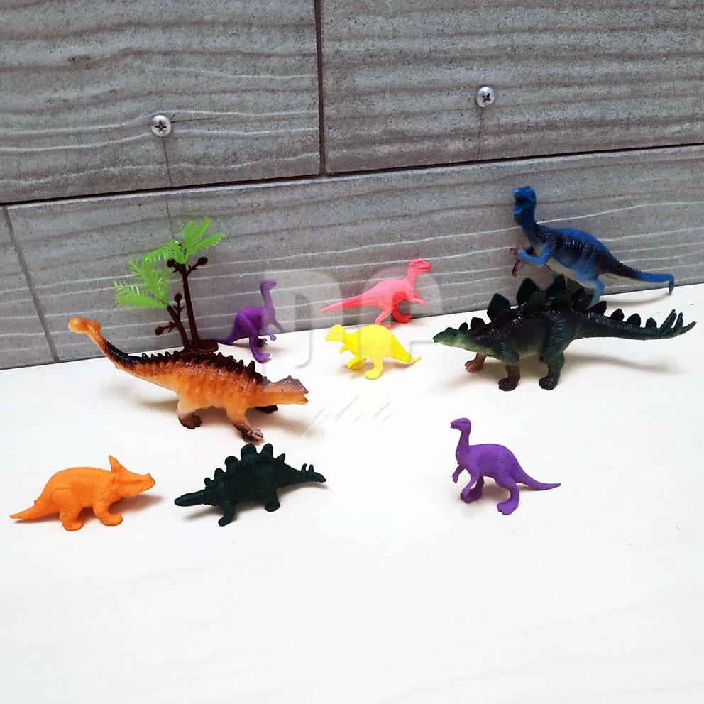 Dinazorlar Set Mainan Dino Dinosaurus Miniatur Jurassic World