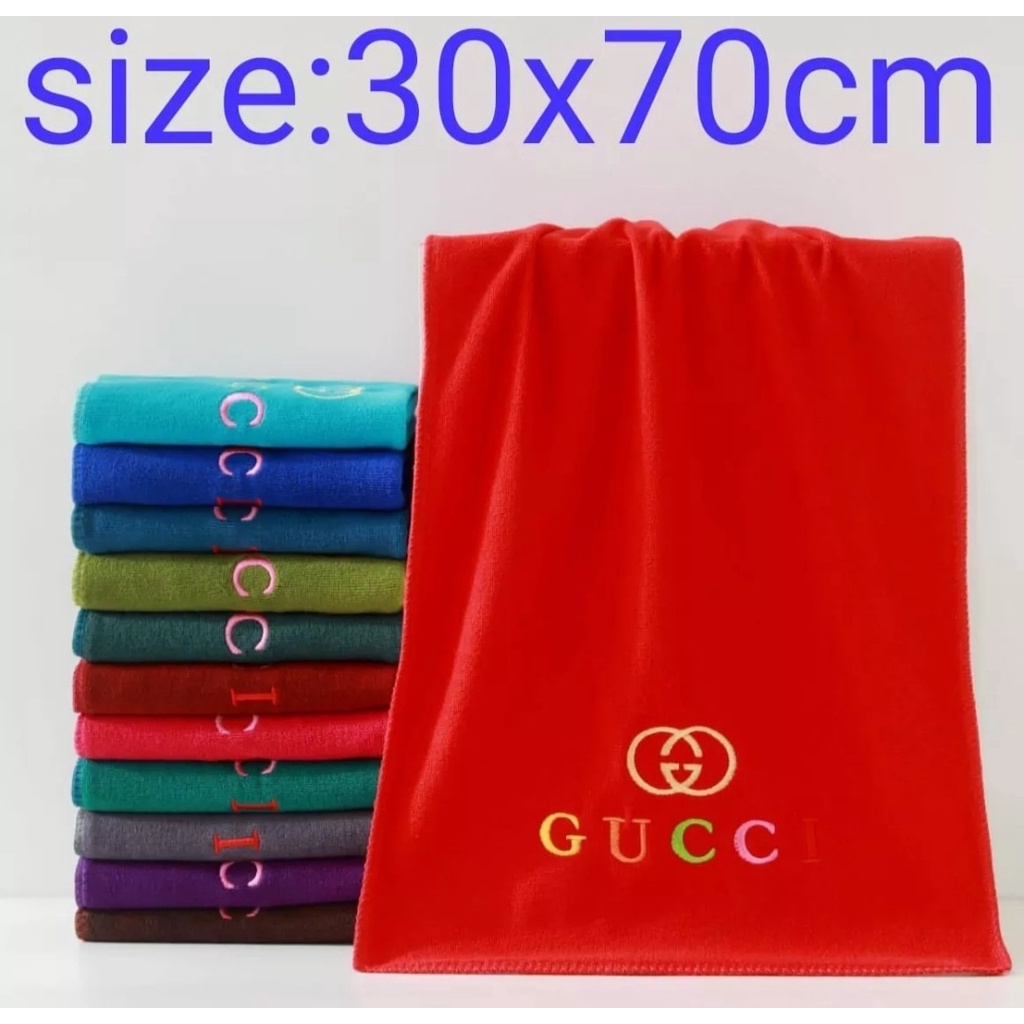 HANDUK SPORT / HANDUK OLAHRAGA/HANDUK MUKA / HANDUK KECIL SPORT MOTIF GUCCI HANDUK SENAM / HANDUK KECIL SERBAGUNA