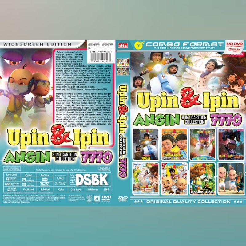 Kaset Film UPIN&amp;IPIN ANGIN