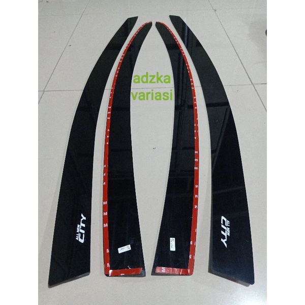 talang air mobil Honda all new city model plat datar rata tahun 2015 2016 2017 2018 2019