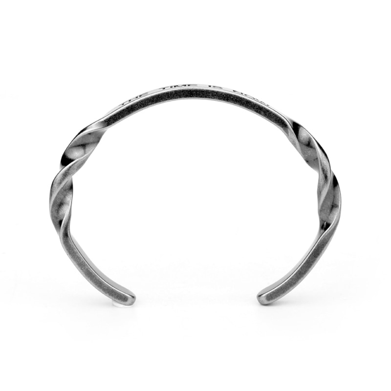 Gelang Bahan Titanium Steel Gaya Hip Hop Untuk Pria Dan Wanita