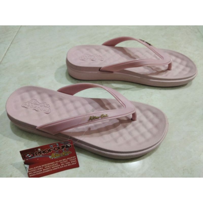 Sandal Jepit Wedges Karet Phylon NEW ERA