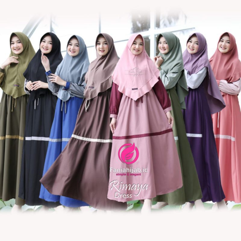 Rimaya Dress Fania Hijab