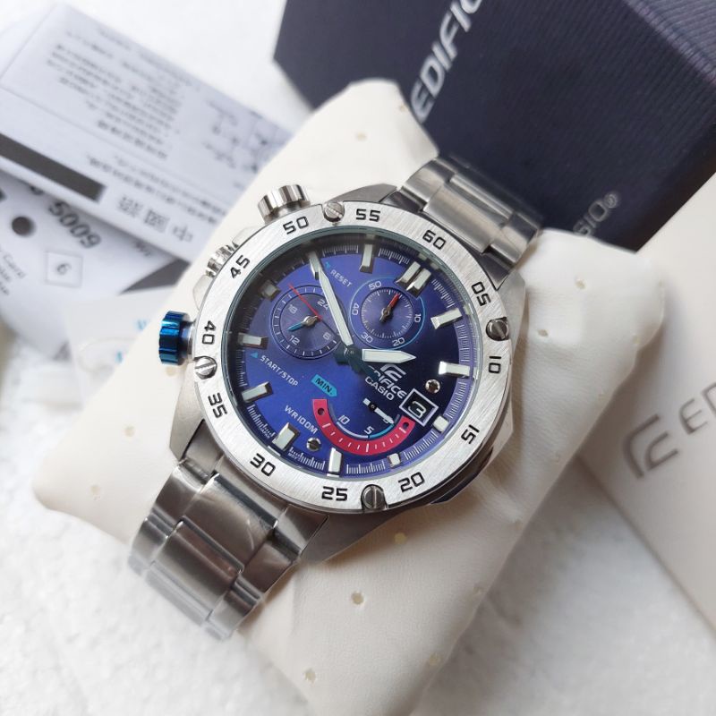 Jam Tangan Pria Casio EFR558 Chronograph Aktif Original Quality EFR 558