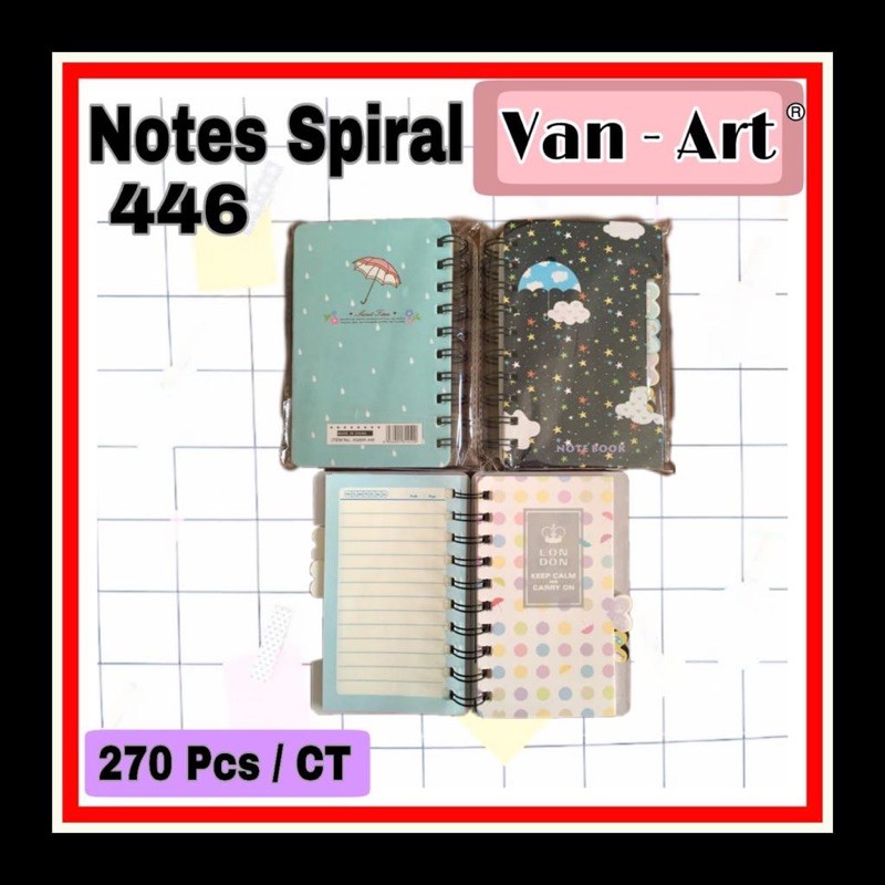 

Notes Spiral 446 umbrella