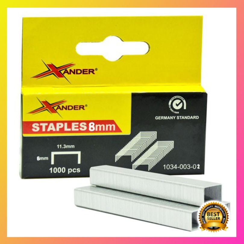 

Diskon Xander XD-1841 Isi Staples 8mm