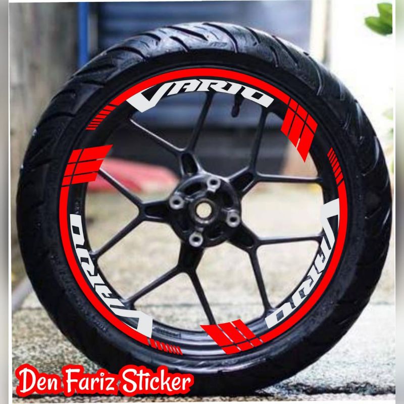 COD Stiker Velg Motor Vario 125 150 Stiker Velg Vario 125 Cuting Stiker Velg Vario 125 Stiker Velg V