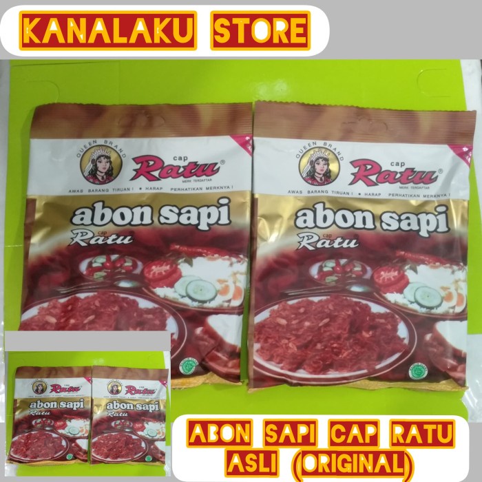 

ABON- ABON SAPI /ABON CAP RATU ASLI -MAKANAN-KERING.