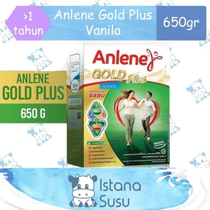 

[COD] Anlene Gold Plus Vanilla 650gr [COD]