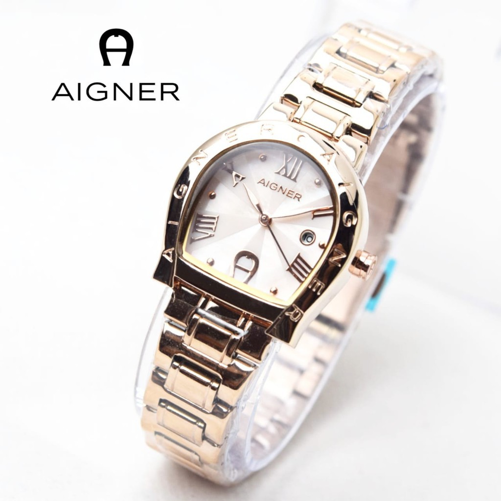 jam tangan wanita fashion Aigner rantai