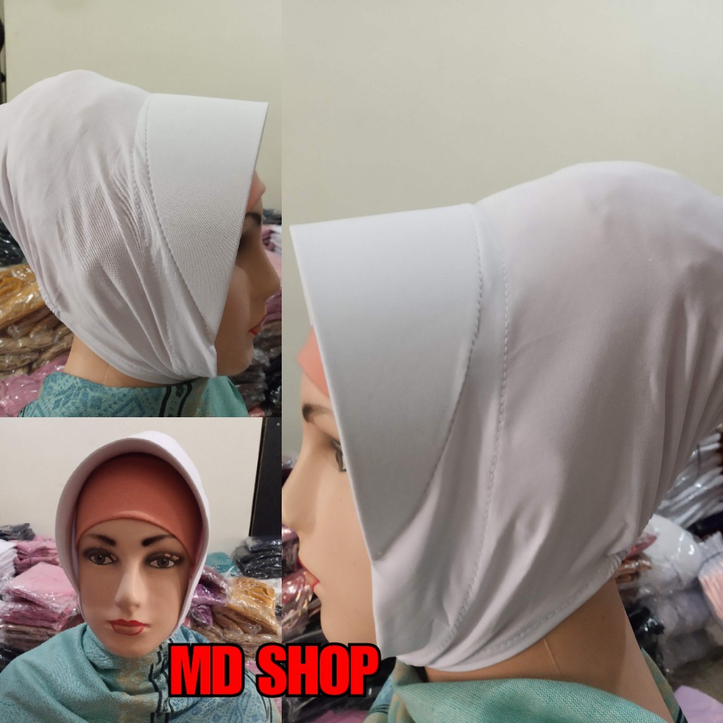 ( Bisa COD) Ciput Pad PUTIH - Ciput Topi Ciput Marsha tidak termasuk cepol
