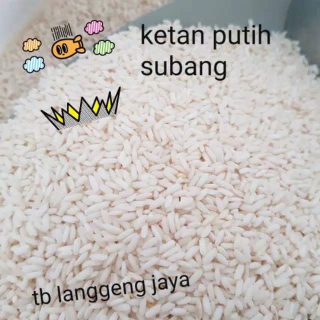 

KETAN-BERAS- KETAN PUTIH 1KG SUPER -BERAS-KETAN.