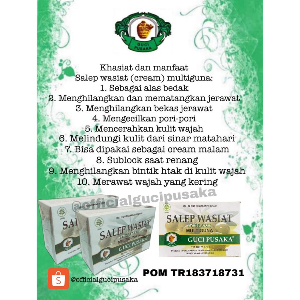 Officialgucipusaka Obat Jerawat Ampuh Obat Luka Obatgatal 100 Jamu Herbal Penyakit Kulit Lainya Shopee Indonesia