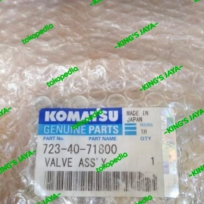 Reducing Valve Komatsu Pc200-7 Pc200-8 723-40-71800 / 723-40-71900