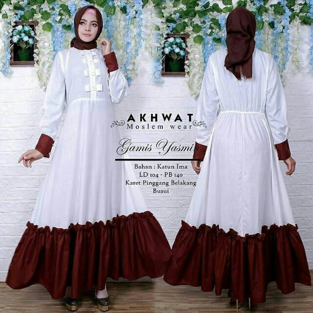 Gamis Dress Akhwat Yasmin