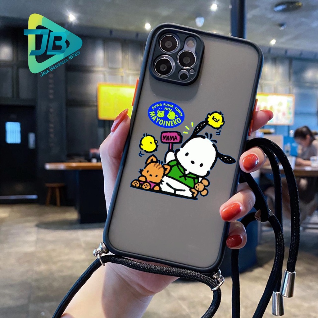 SOFTCASE SLINGCASE DOVE POCHECCO OPPO VIVO SAMSUNG XIAOMI REALME IPHONE ALL TYPE JB5078