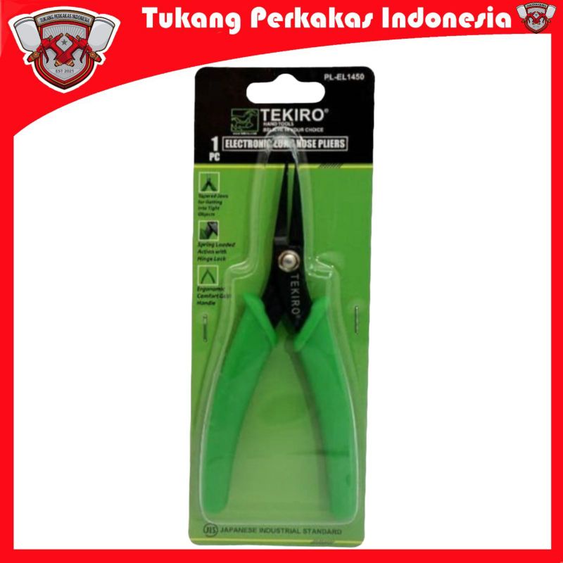 TEKIRO TANG LANCIP ELECTRONIC 5 INCH/ TANG ELECTRONIC LONG NOSE FLIERS