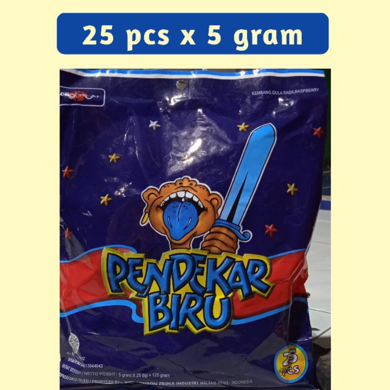 Jual Permen Pendekar Biru 1 Pack 25 Pcs - Snack - Minuman - Makanan ...