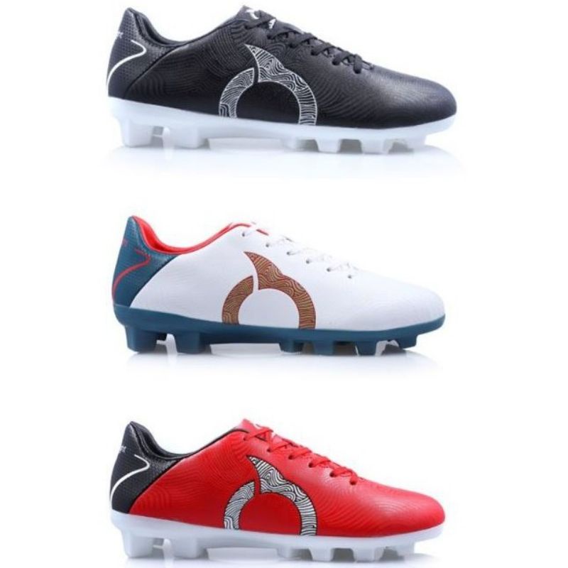 SEPATU BOLA ORTUSEIGHT TEMPEST FG BLACK WHITE