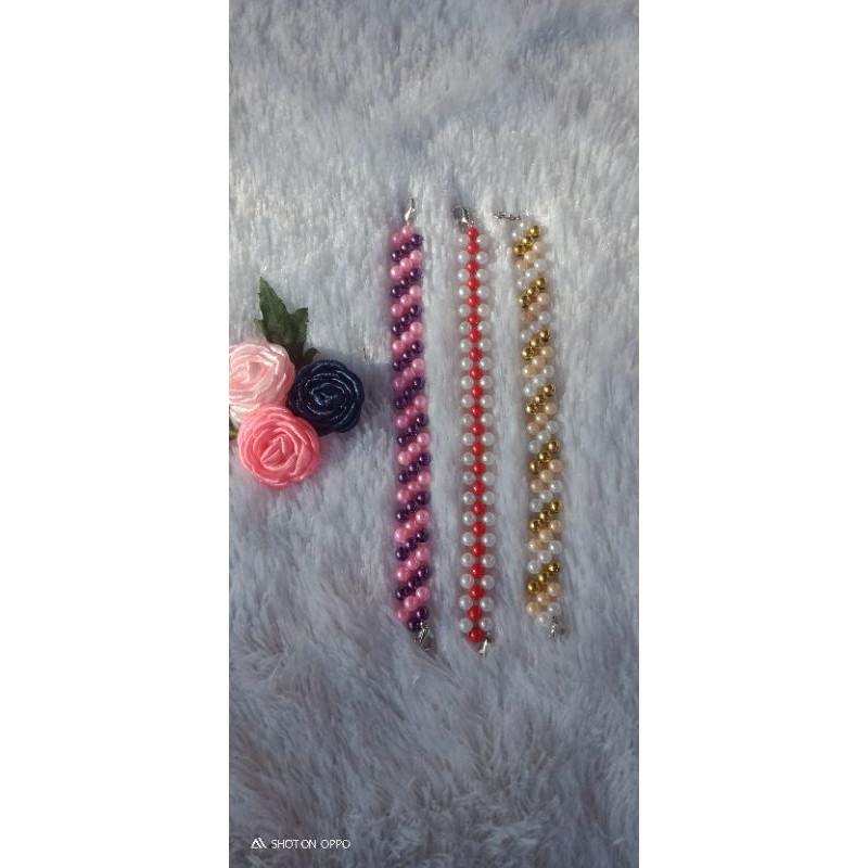 konektor, pengait, penghubung masker hijab mutiara, manik, cantik, Terlaris