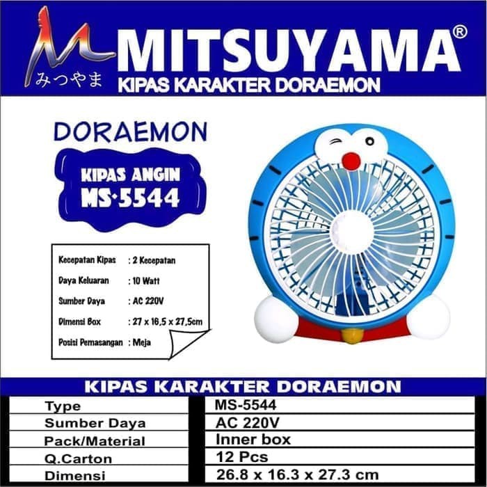 KIPAS KARAKTER Doraemon MS-5544