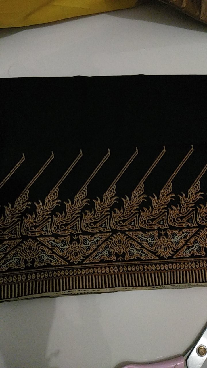 Kain Batik Solo Motif Parang Modang Warna Coklat