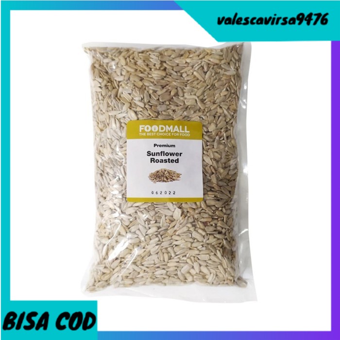 

⭐BISA COD⭐ Roasted Sunflower Seed 1 kg / Biji Bunga Matahari Panggang 1000 gram
