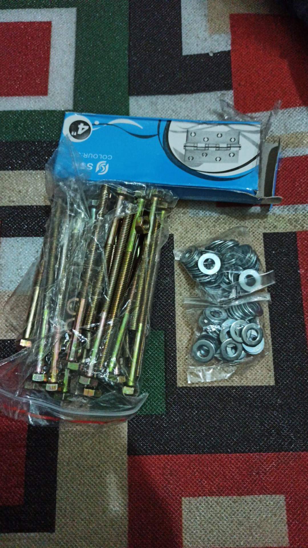 Engsel Pintu Jendela Kupu - Kupu 4 Inci Silver