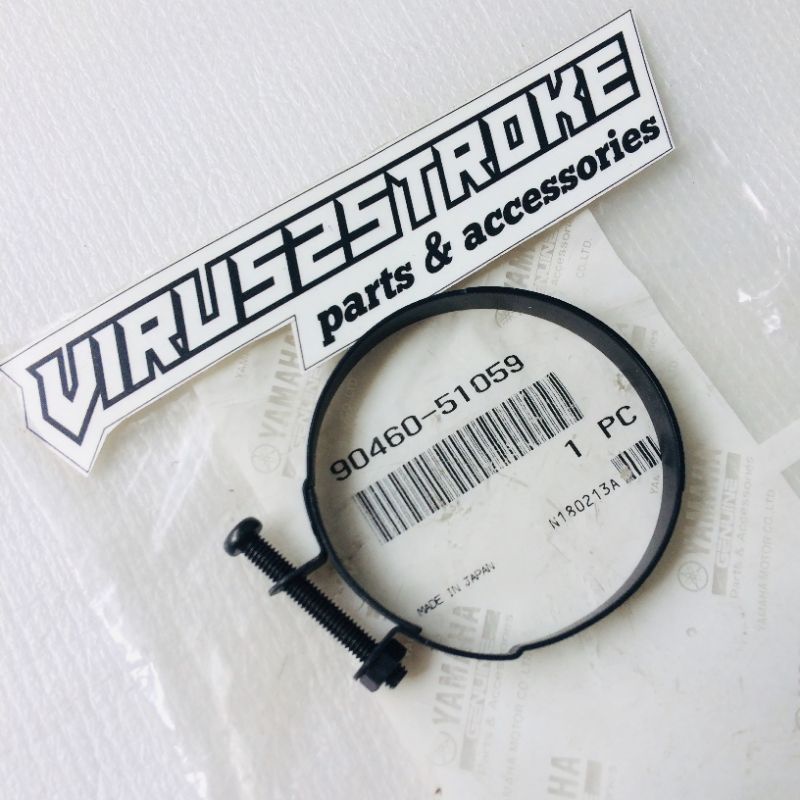 Klem Kleman Karet Join Filter Udara ke Karbu Karburator Yamaha F1ZR FIZR F1Z FIZ R Force 1 F1 Origin