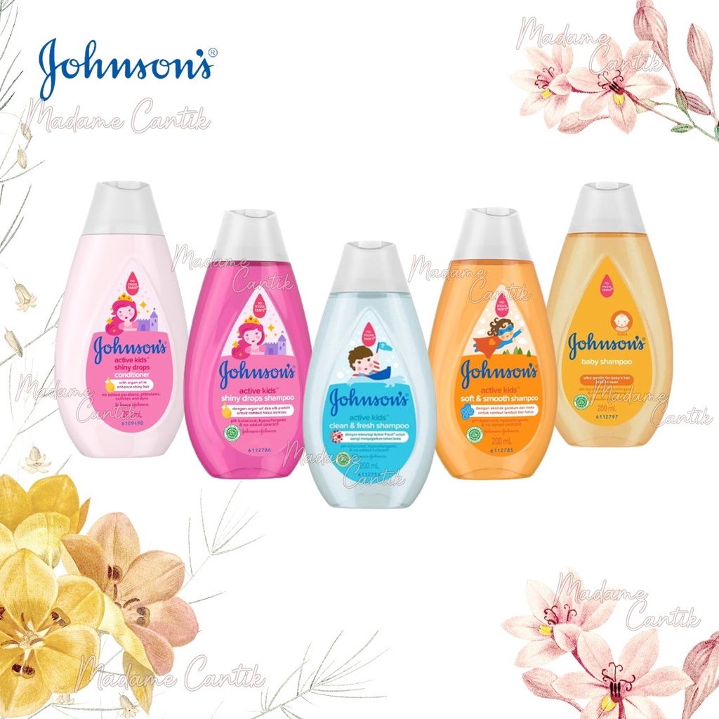 ✿ MADAME ✿ JOHNSON'S BABY SHAMPOO &amp; CONDITIONER- SHAMPO KONIDISIONER BAYI JOHNSON