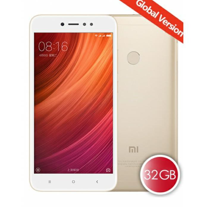 Xiaomi Redmi Note 5A Gold Prime 32Gb/3Gb Ram Rom Distributor 1Tahun