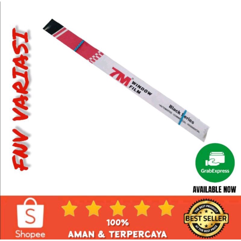 Kaca Film Hitam Anti Gores 7M AG 40, 60, 80
