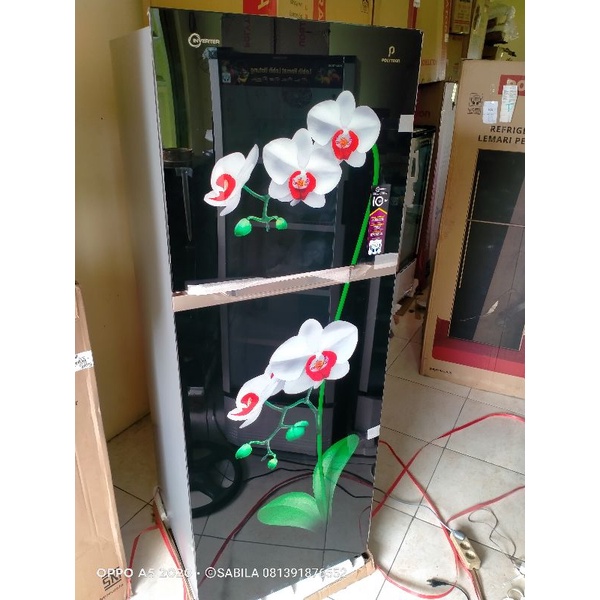 kulkas polytron 2 pintu jumbo PRM 490 mob/mt