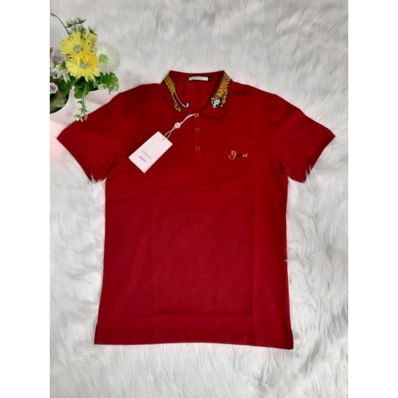 POLO SHIRT GUCCI / KAOS BRANDED / BAJU PRIA IMPORT PREMIUM KUALITAS TERBAIK